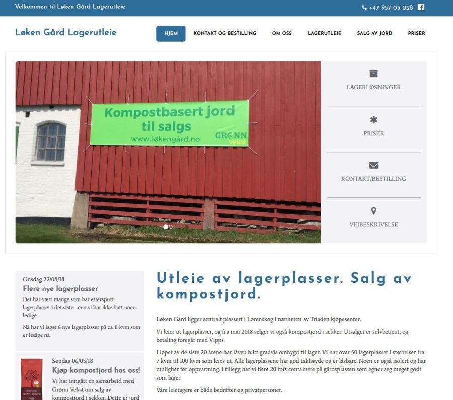 Løken Gård Lagerutleie