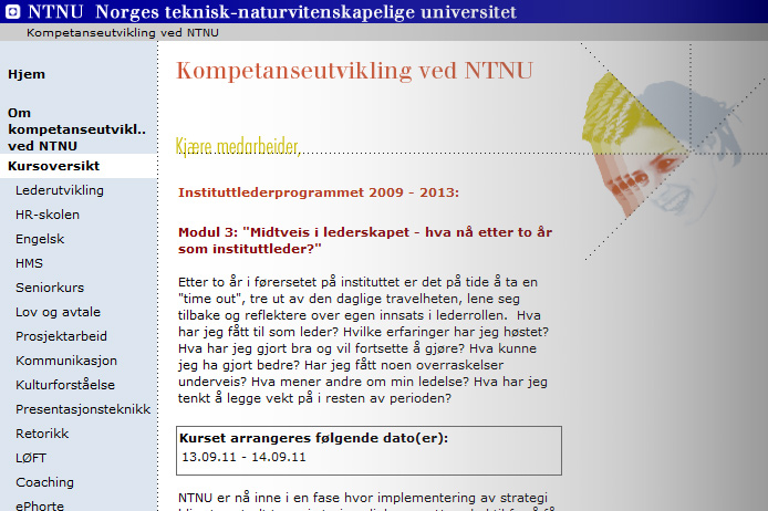 Kompetanseutvikling ved NTNU