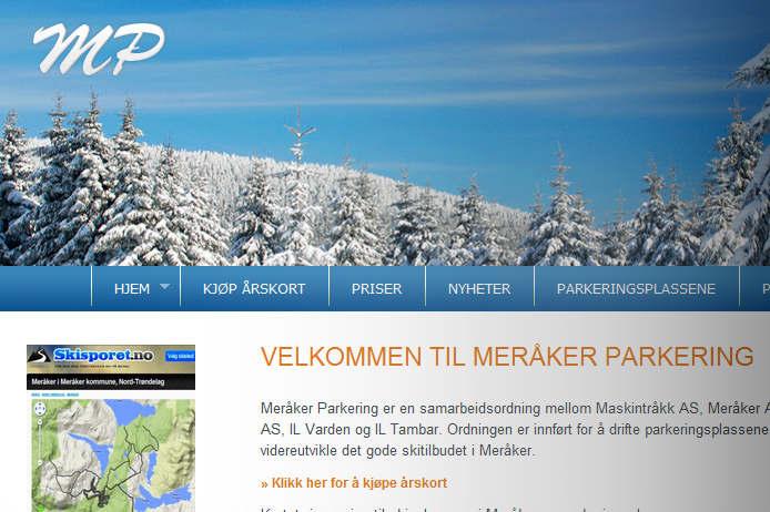 Meråker Parkering